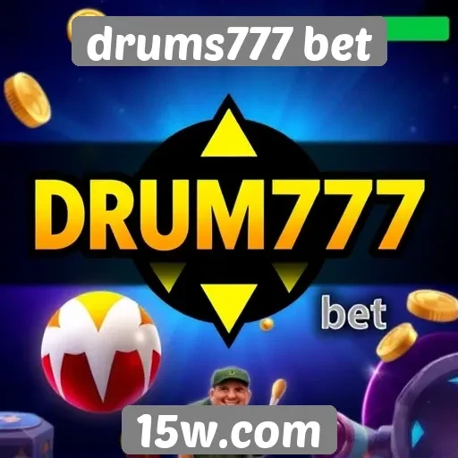 A gama de jogos disponíveis no drums777 bet