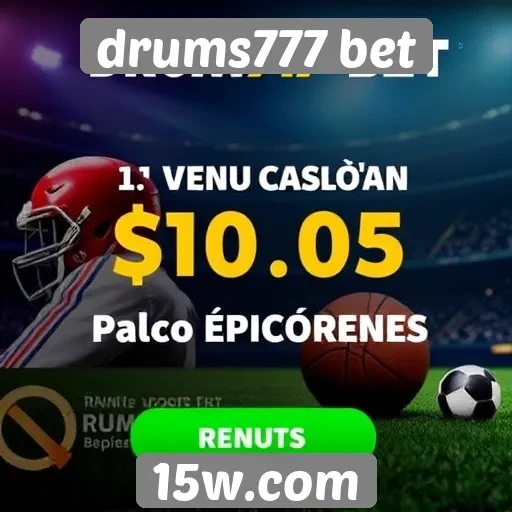 Promoções disponíveis para novos jogadores no drums777 bet